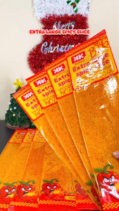 KK 30pcs Big Extra Large Latiao Spicy Slice with a Perfect Kick for Snack and Midnight Cravings