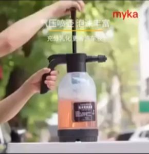 Car wash foam sprayer bottle pump water jet spray pressure gun snow wash car shampoo cuci kereta 2lit