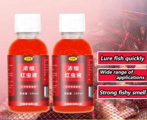 Concentrated red worm liquid fishing small bait fish lure wild fishing