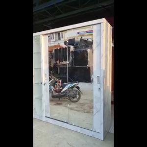 Lemari Pakaian HPL / Lemari Baju dan Pajangan / Display Cabinet HPL