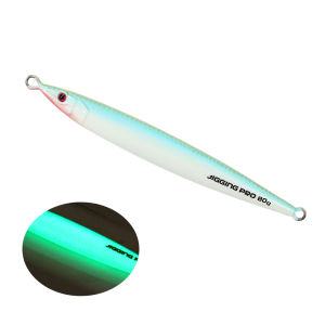 JIGGING PRO | Mồi Câu Jigging PRO Metal Jig 60g 80g 100g Thả Chậm Câu Ngang Câu Xa Bờ Câu Nước Mặn Có Tính Năng Phát Sáng