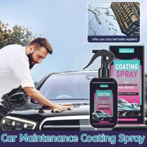 Car Maintenance Coating Spray Antifouling Cleaning Water Repellent Hydrophobic Surface Anti Fog Rainproof Coating Nano Spray