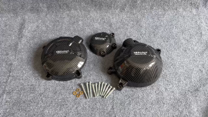 Combo ốp động cơ Honda Rebel 500 (2020 - 2025) màu cacbon