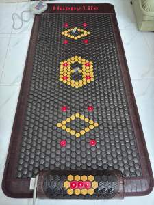 Thảm đá nóng Hàn Quốc 80x170cm kèm Sóng Siêu Trường Laser Hồng ngoại HAPPY LIFE