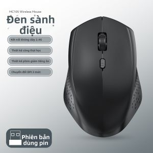 Phụ Kiện Máy Tính Không Dây Eurobird Y2025 Macaron Office Mouse Bluetooth Wireless 1600dpi 10m 3 Nút Kích Thước Bàn Phím