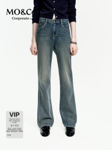 MO&Co. | Four-way Stretch Soft Cotton Jeans