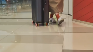 Luggage Cover Protector Suitcase Roller Cover Silicone Casters Luggage Wheel Cover Protector