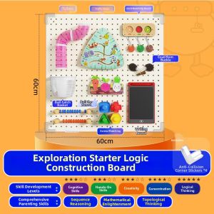 WEINIMEI | DIY Assembly Montessori Busy Board for Babies