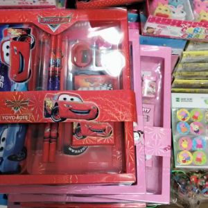 (Chọn Mẫu) Bộ 7 Dụng Cụ Học Tập Cho Bé Nhiều Mẫu Gồm Hộp Bút Hộp Màu Bút Chì Thước Kẻ Gọt Chì Tẩy Quà Tặng Cho Bé