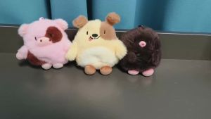Soft and Cute Beanbag Animal Plush Toy Mole Pig and Dog Stuffed Plush Toys For Kids Birthday Christmas Animal Gifts Room Decor