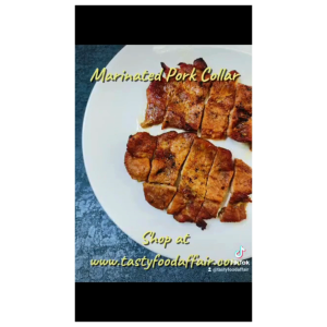 [Tasty Food Affair] Marinated Sliced Pork Collar - 350G
