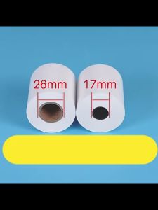 กระดาษความร้อน80 กระดาษใบเสร็จ80x80/ 4 ม้วน บิลใบเสร็จ Bill Receipt Paper