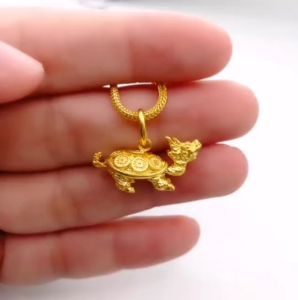 Loket Dragon Turtle 8.51g Emas 916 Yon Hing