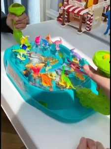 Đồ chơi khủng long đại chiến hấp dẫn bộ đồ chơi tương tác 2 người giúp bố mẹ gần gũi với con cái