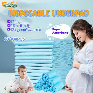 Aoduoyaya Adult Diaper Disposable Urine Pad Mat Absorbent Breathable Incontinence Pads Pelapik Kencing Tilam Kalis