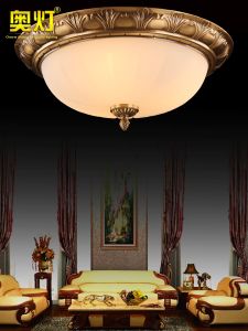 AODENG | Vintage Style Smart Voice Control Full Copper Ceiling Light