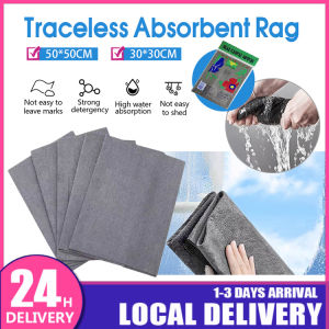 Magic Cleaning Cloth Towel Microfiber Kitchen Cleaner Wipping Rags Hanging Towel Bathroom Hand Dryer Towel Dust Cleaning Glass Cleaning Mirror Car Wash Towel Car Washing Glass Cloth