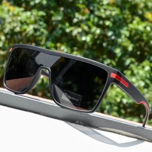 Kính Râm Phân Cực CRIXALIS Dành Cho Nam Kính Râm Hình Vuông Cỡ Lớn Chống Phản Chiếu UV400 Kính Râm Thời Trang Dành Cho Người Lái Xe Dành Cho Thể Thao Ngoài Trời