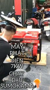 Máy phát điện chạy dầu 7kw siêu khỏe tại Thanh hóa