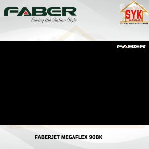 SYK Free Shipping Faberjet MEGAFLEX 90BK Cooking Cooker Hood Kitchen Penyedut Asap Dapur Masak Free Gift