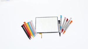 For NEW 2DS XL LL Console Glass Touch Screen Digitizer & Metal Telescopic Stylus Plastic Stylus Touch