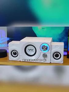 Surround Sound Bar Large Volume Dance Speaker Computer Outdoor Speakers Large Volume Audio hine Lock and Load Spray Subwoofer Wooden Wired Upgrade Bluetooth