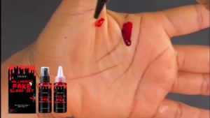 EELHOE | Halloween Makeup Set With Fake Blood Sweat Proof Realistic Wound Scar Gentle Safe Women Man Christmas Decoration Cosplay Make Up