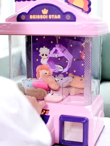 Đồ Chơi Máy Gắp Thú Bông Size Lớn – Tặng Kèm 6 Thú Chơi Như Khu Vui Chơi