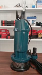 Máy bơm nước chìm-Máy bơm tõm 370w lượng hút 25 lít/phút đẩy cao tối đa16m máy lõi đồng cực khỏe bảo hành 6 tháng