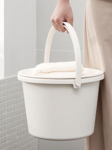 FaSoLa | Water Storage Bucket Set for Home and Dormitory Round Lidded