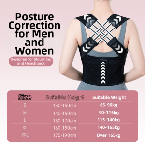 Aandher | Posture Correction Belt for Women Adult Spinal Scoliosis Shoulder Opening
