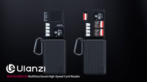 Ulanzi MCR-01 CFE-A / MCR-02 CFE-B High Speed Type-C Micro SD Memory Card Reader Nano Sim Pin Storage Case for Smartphone Camera