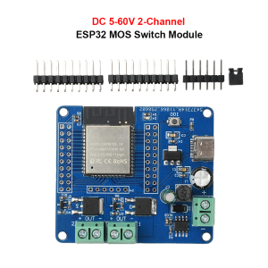 DC 5-60V ESP32 2/4-Way MOS Switch Module Single Relay ESP32-32E WIFI Bluetooth Development Board UART Burning Module