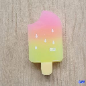 Popsicle-Shaped Eraser for Office and School Supplies - Fun and Playful Stationery