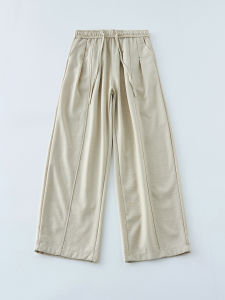 ZHUOCAN | American Pleated Splicing Luxury Breathable Loose Pants