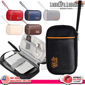MORETHAN1 Small Travel Cable Organizer Bag Pouch Portable Electronic Accessories Storage Case For Power Bank Charger