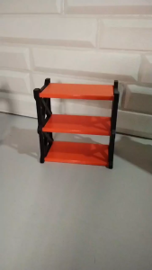 3--TIER CAR SHELF FOR 1:64 SCALE DIECAST- TOY NOT INCLUDED