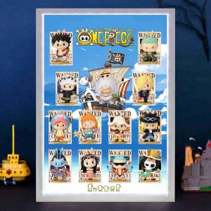 Labubu Pirate King Display Box Blind Box Collectible Figure Static Style in Stock for Bubble Monster Fans