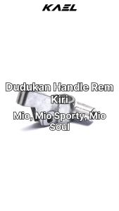 Dudukan Handle Rem Kiri Mio & Mio Sporty & Mio Smile Handel Hendel Hendle Spion Kiri Left Rumah Bracket Braket Brecket Breket Holder
