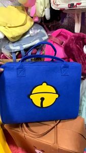 Túi Du Lịch Cỡ Lớn Bằng Vải Nỉ Họa Tiết Hoạt Hình Dễ Thương