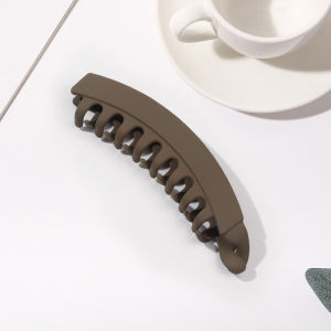 GUOQI | High Quality Vintage Large Leopard Banana Clip Volumizing