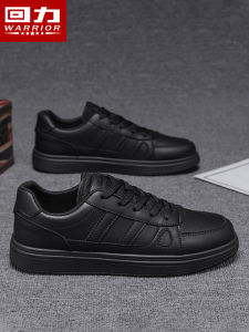 Warrior | Summer Style Black Knight Slip-On Shoes Casual & Sporty Thick Sole