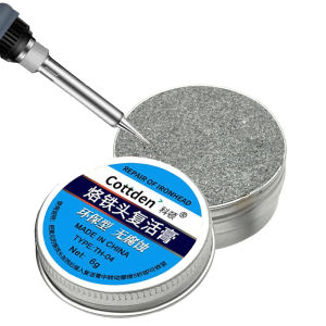 Soldering Tip Tinner Cleaner Lead Free Oxidation Cleaning Paste Refresher Tip Tinner Flux Soldering Tip Cleaning