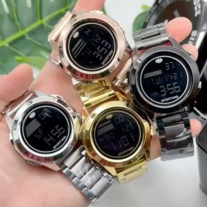 (กันน้ำ)นาฬิกาข้อมือดิจิตอลสายสแตนเลส นับเป็นอีกหนึ่งไอเทมที่ตอบโจทย์สายสปอร์ตและสายลุย ด้วยดีไซน์ที่เรียบง่ายแต่เท่ห์ และความทนทานของวัสดุ