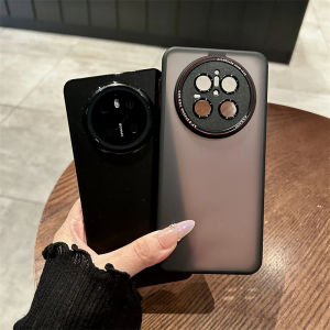 Magsafe Magnetic Huawei Mate70Pro+ Phone Case Metal Matte Lens Skin-like Protection Wireless Charging Compatible for Men And Women