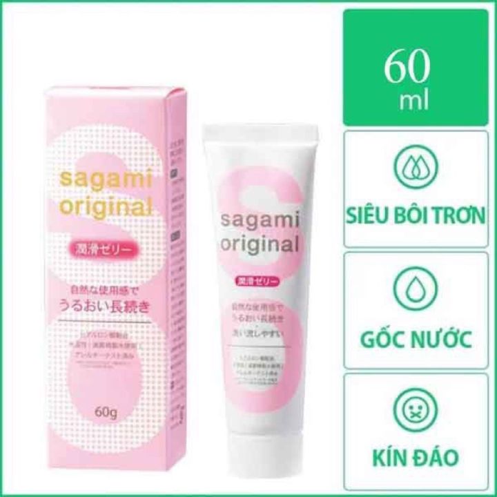 Gel Bôi Trơn Sagami Original Cho Cảm Xúc Thăng Hoa - 60g