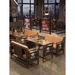 Retro Industrial Table and Chairs for Bar