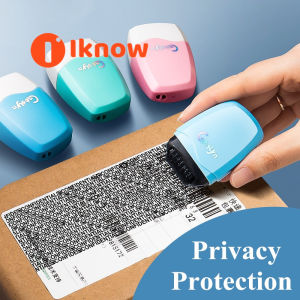 I know Identity Theft Protection Privacy Roller Stamp Confidential Data Guard Your ID Masking