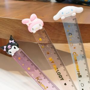 In Stock Japanese Sanrio Limited Clow Cartoon Big Ear Dog Ruler Three-Dimensional Figure Head Portrait Made in Japan