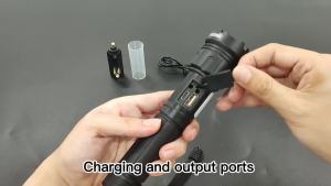 VASTFIRE | High Power LED Flashlight Rechargeable 18650 Battery COB Flashlight With Side Light Aluminum Alloy Torch For Outdoor Camping